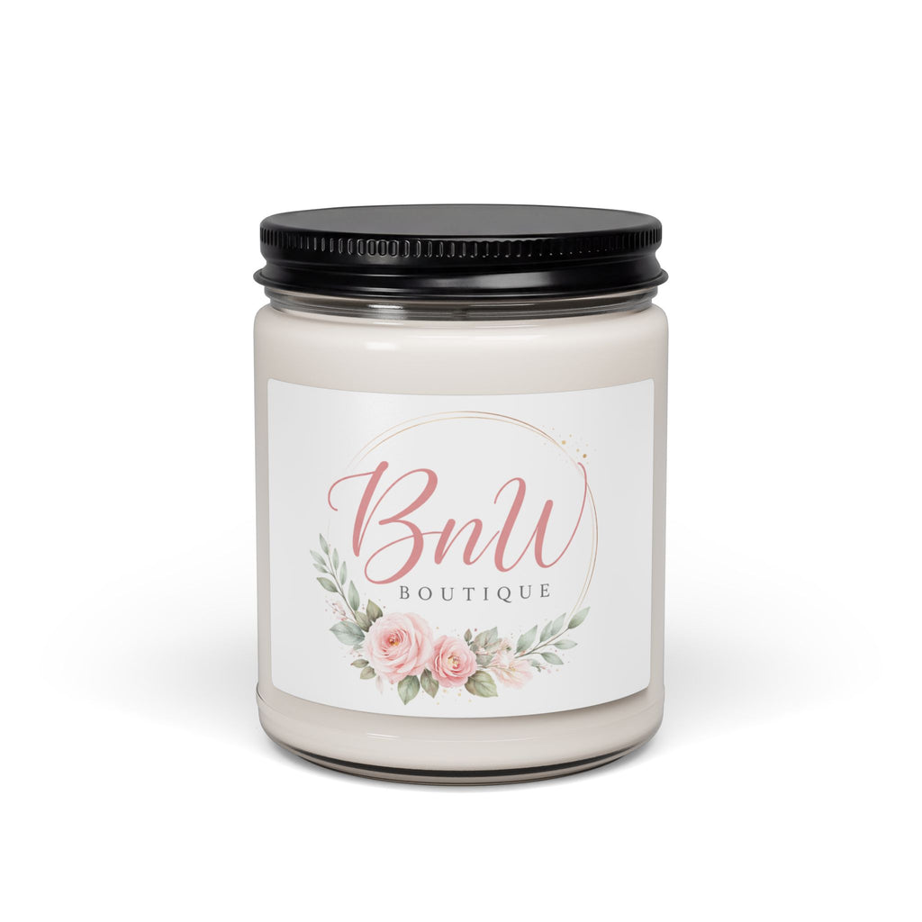 9oz Scented Soy Candle (BnW Boutique)
