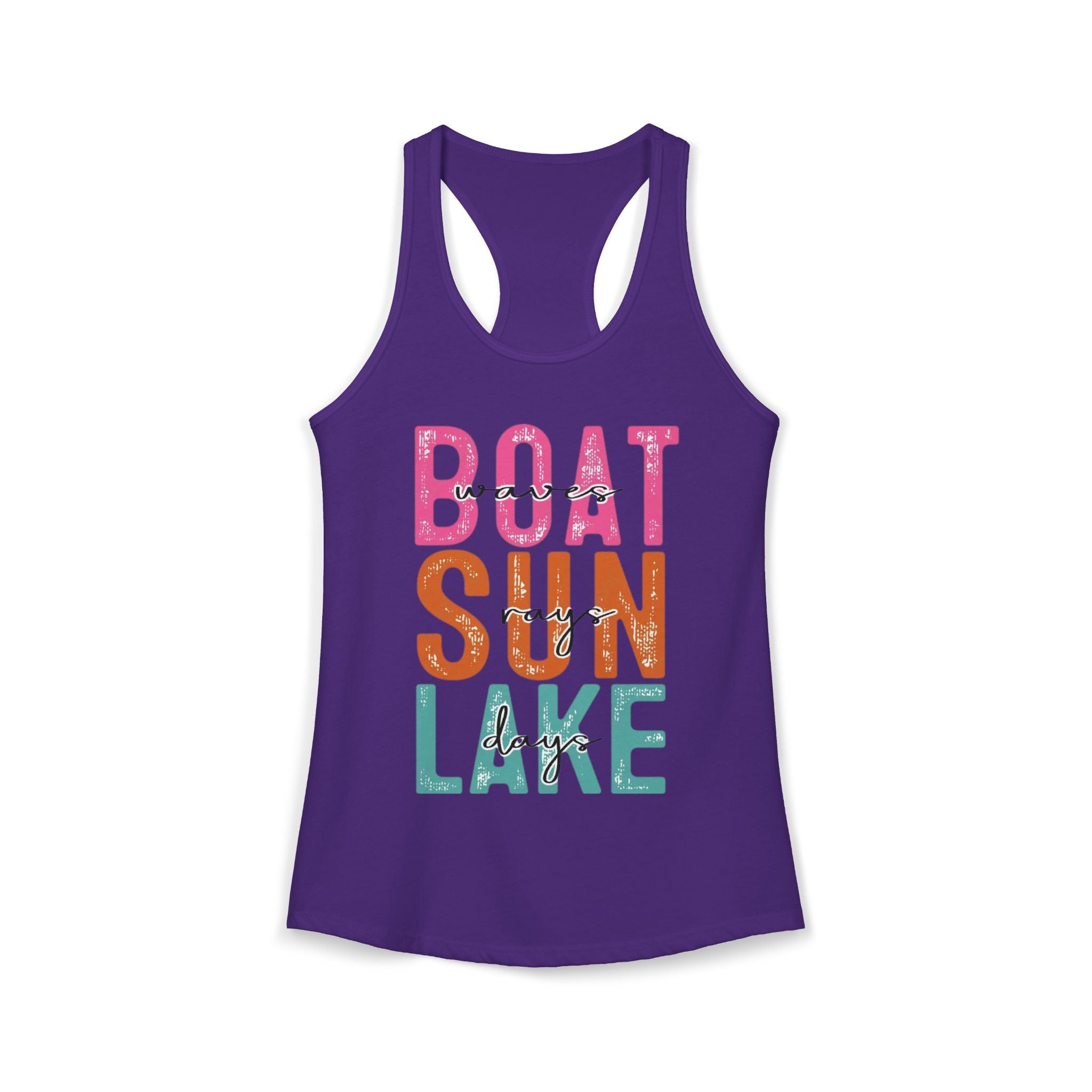Boat Sun Lake Tank