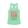 Boat Sun Lake Tank
