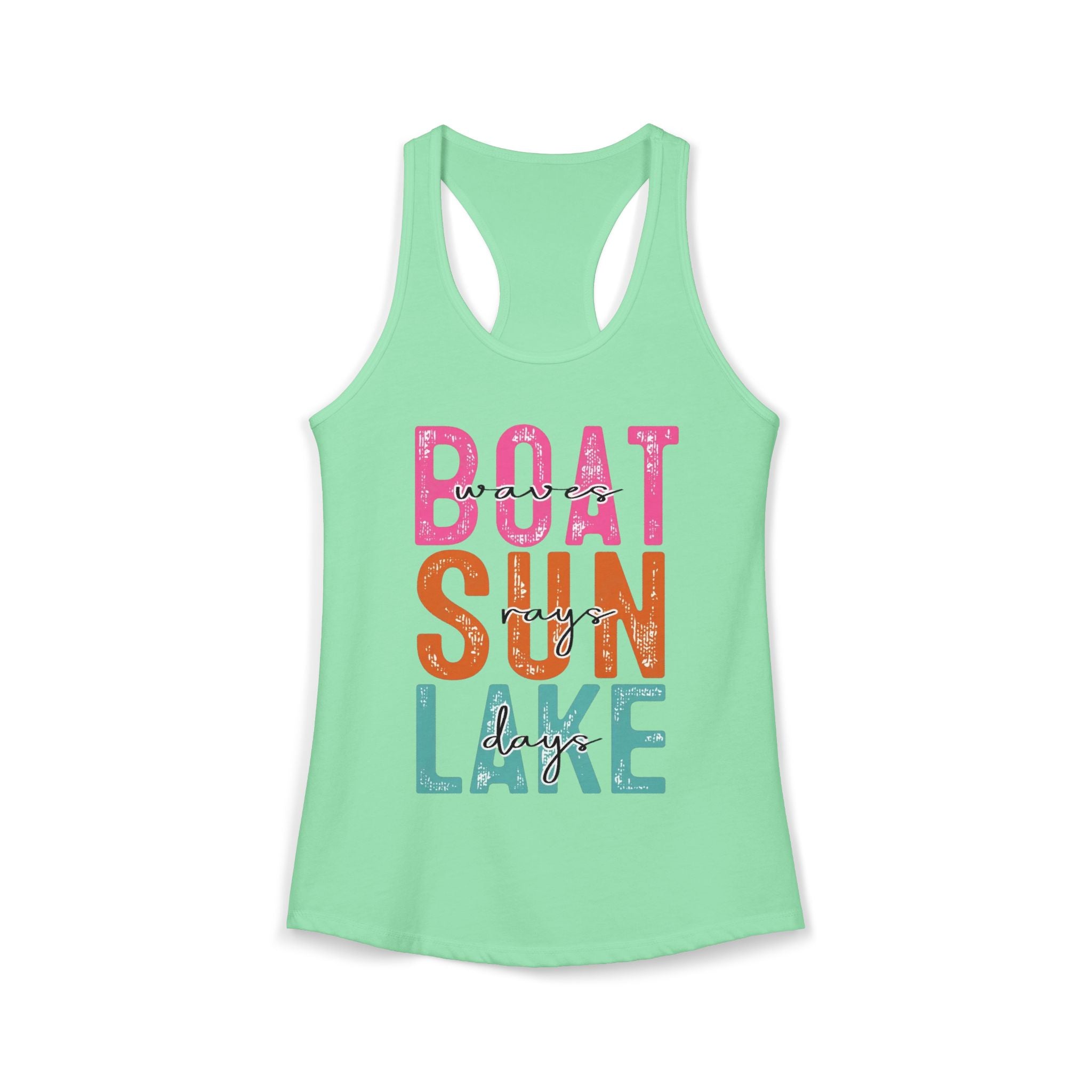 Boat Sun Lake Tank