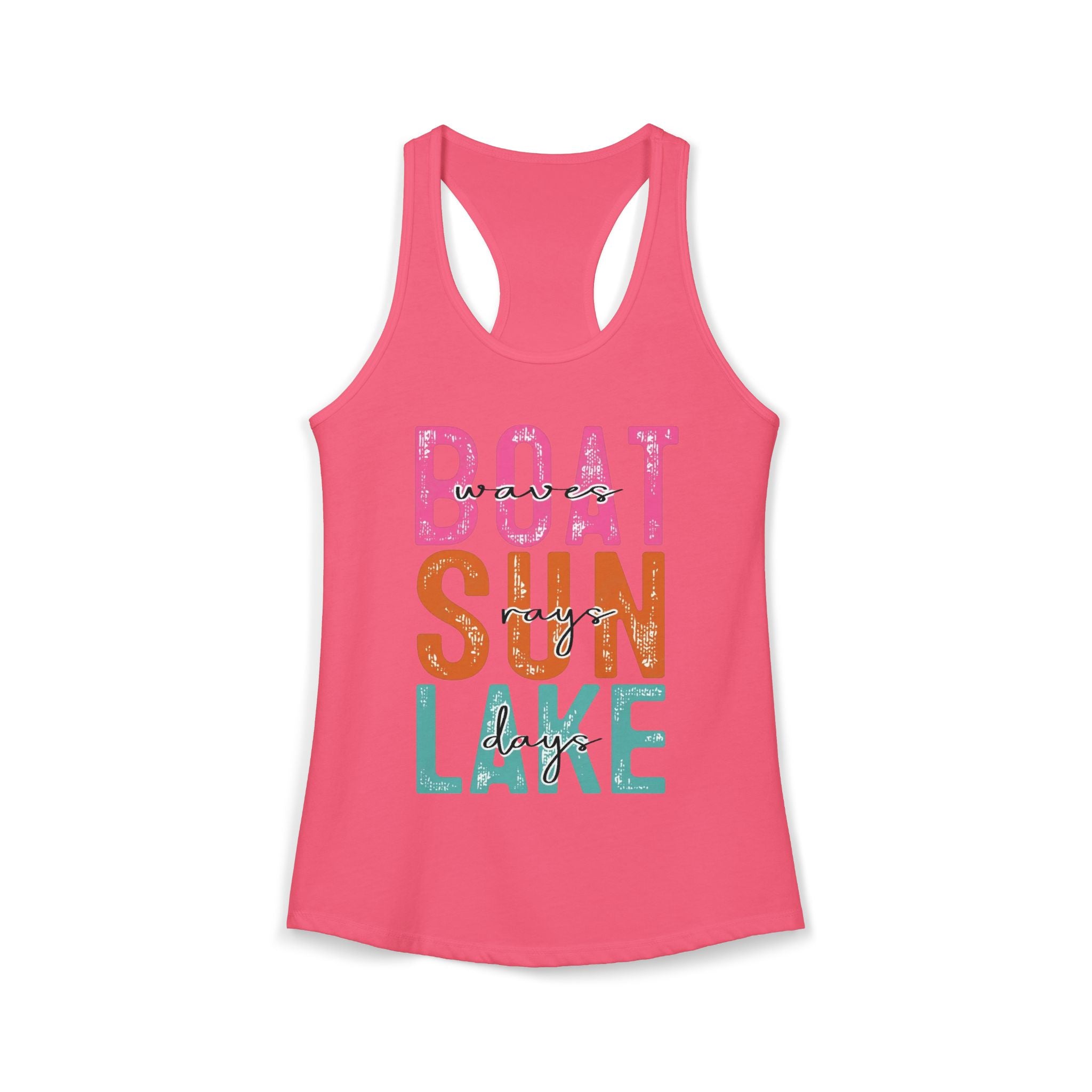 Boat Sun Lake Tank