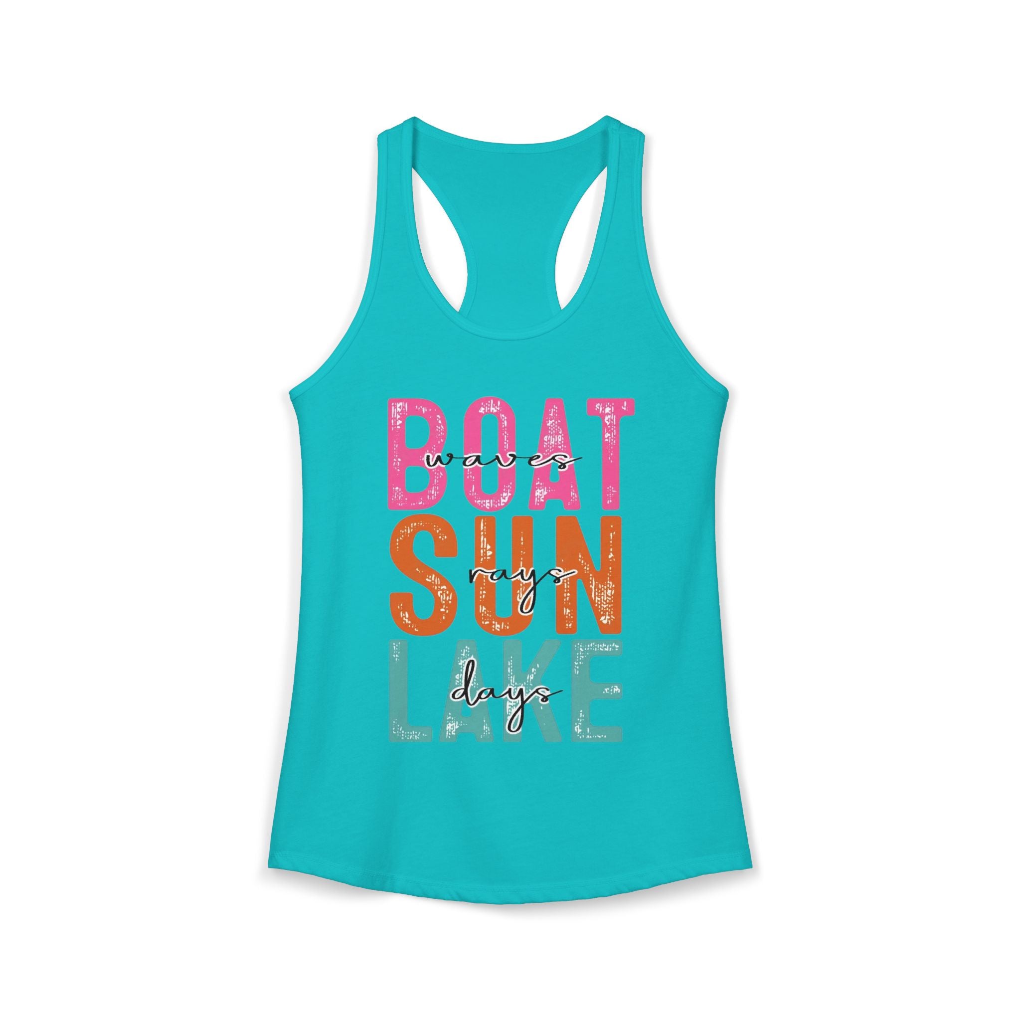 Boat Sun Lake Tank
