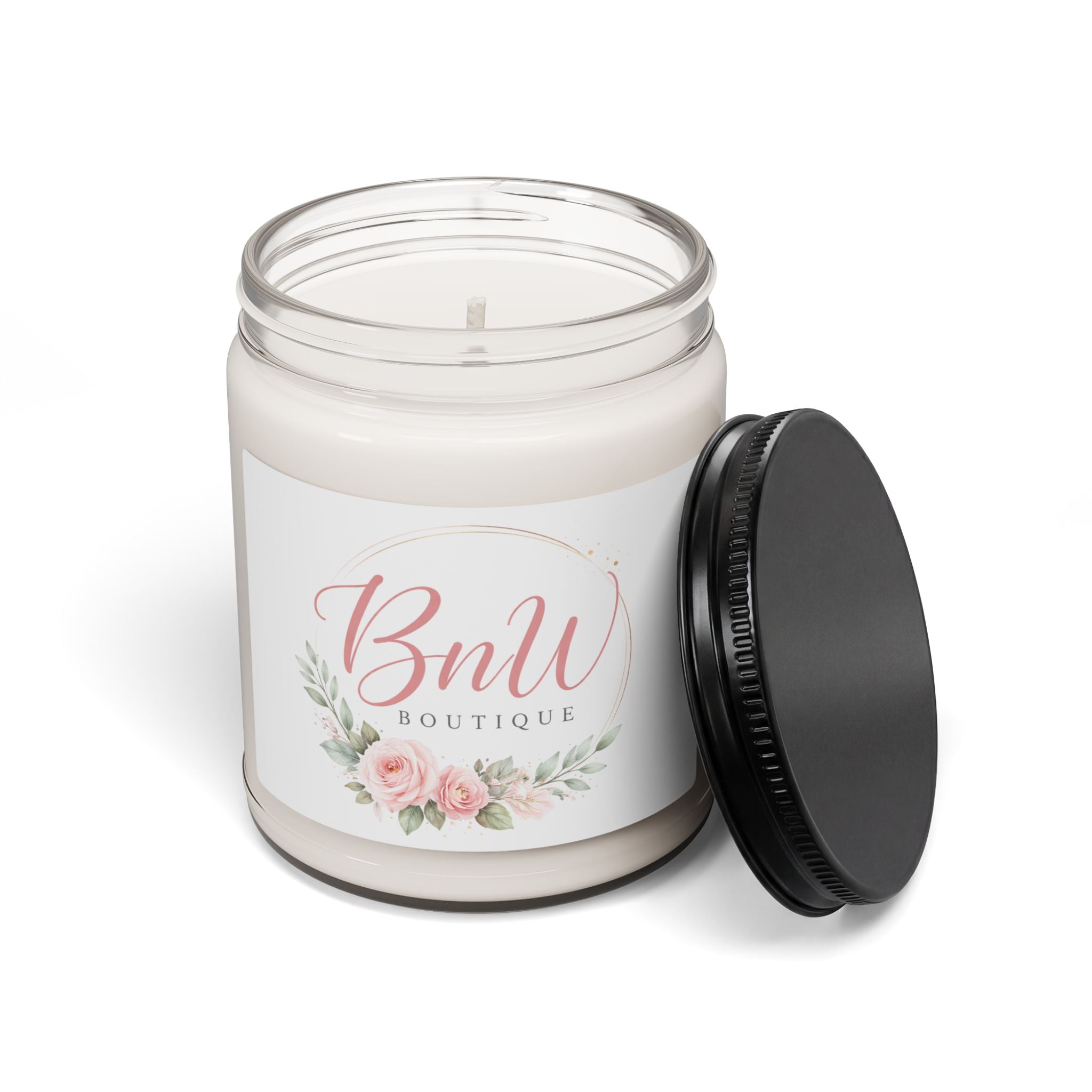 9oz Scented Soy Candle (BnW Boutique)