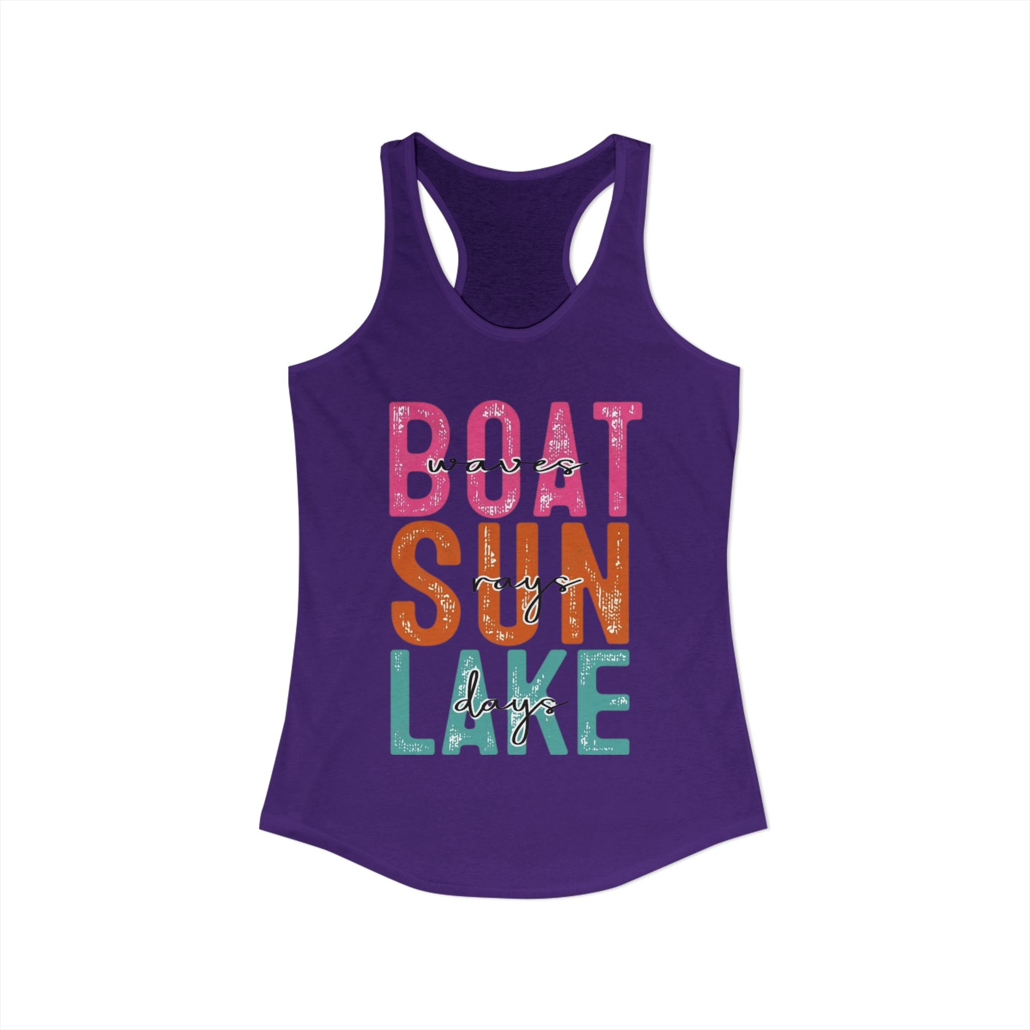 Boat Sun Lake Tank