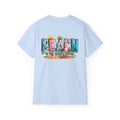 Beach Vibes T-Shirt — "Beach Is My Happy Place" Graphic Tee