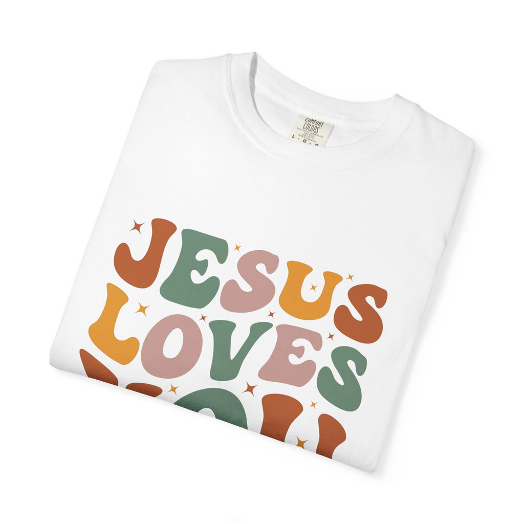 Jesus Loves You T-Shirt — Retro Groovy Faith Tee