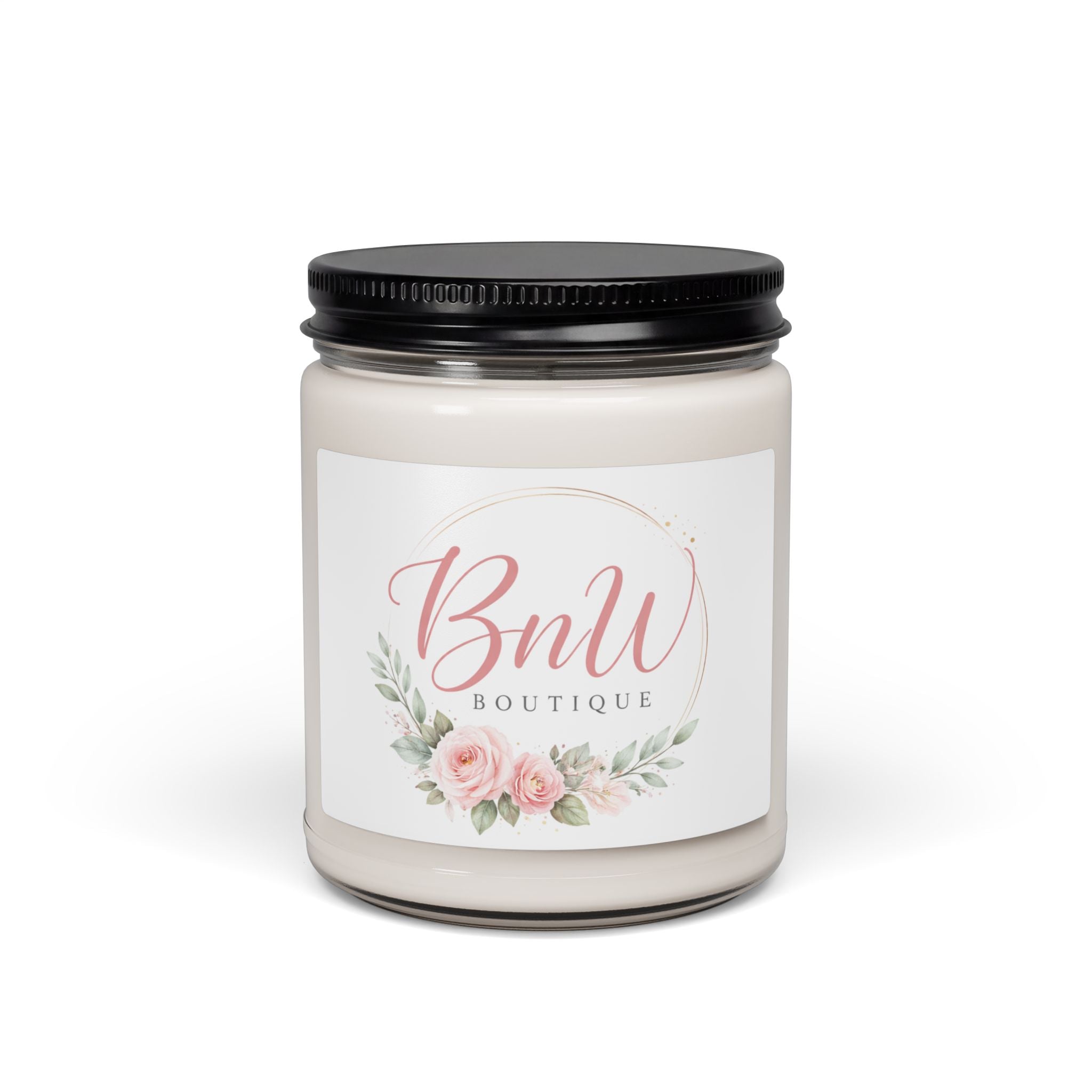 9oz Scented Soy Candle (BnW Boutique)